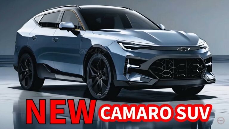 2026 Chevy Camaro SUV: Unveiling the Release Date and Beyond