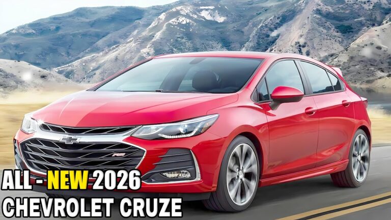 Introducing the New 2026 Chevy Cruze: A Revolutionary Sedan Unveiled