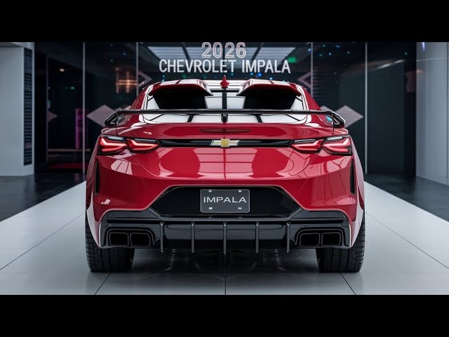 The All-New 2026 Chevrolet Impala: A Resurgence of American Grandeur
