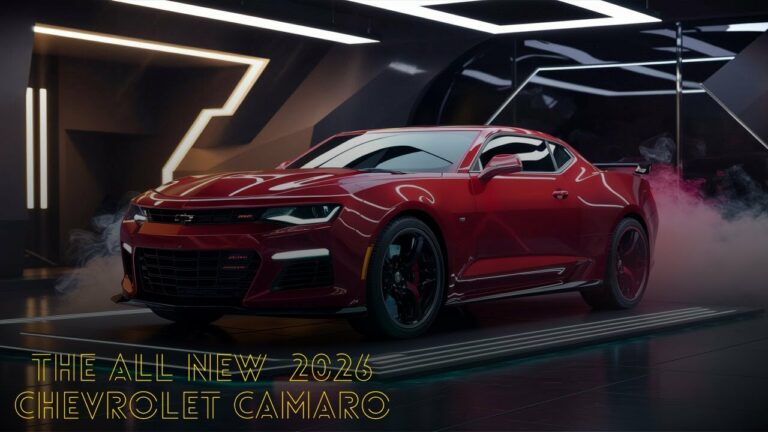 Unveiling the 2026 Chevy Camaro Coupe: Performance, Design, and Innovation