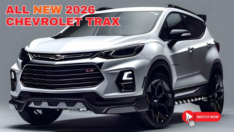 Unveiling the 2026 Chevy Trax: Specs, Features, and Innovations