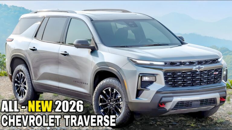 Unveiling the New 2026 Chevrolet Traverse: A Journey of Innovation and Sophistication